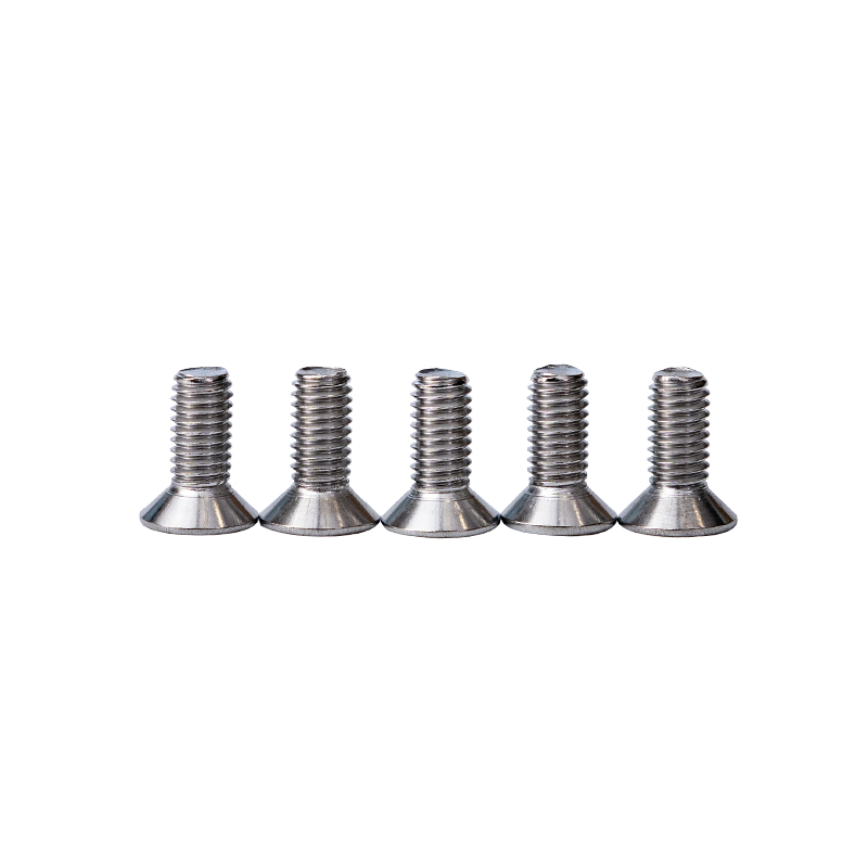 SS304 DIN965 M3 Cross Recessed CSK Caput Machina Cochleas