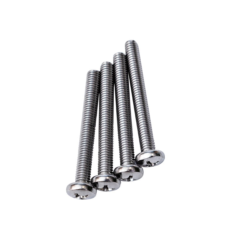 SS304 GB818 M6 Cross Recessed Pan Caput Machina Cochleas